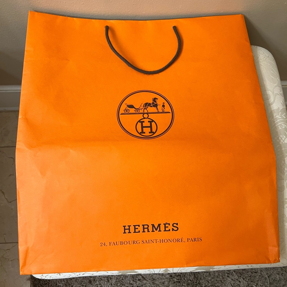 Hermes X Large Shopping Bag EUC